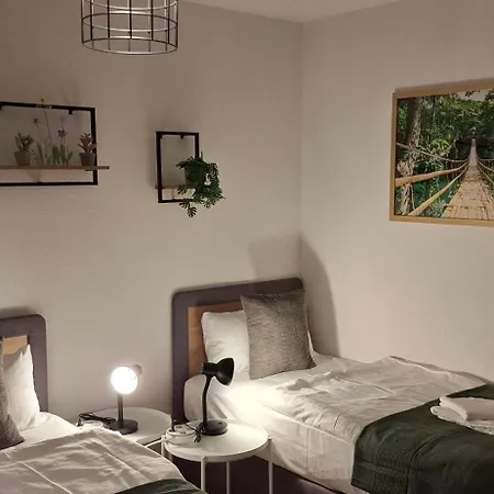 3-zimmer-apartment Stay-at-aj Homes Boenen Mit Komplett Ausgestatteter Kueche, Balkon, 6 Hotel-boxspringbetten & Schlafsofa Sowie Kostenlos Inklusive Bettwaesche & Handtuecher, Verbrauchsartikel, Parkplatz, Wifi & Smarttv